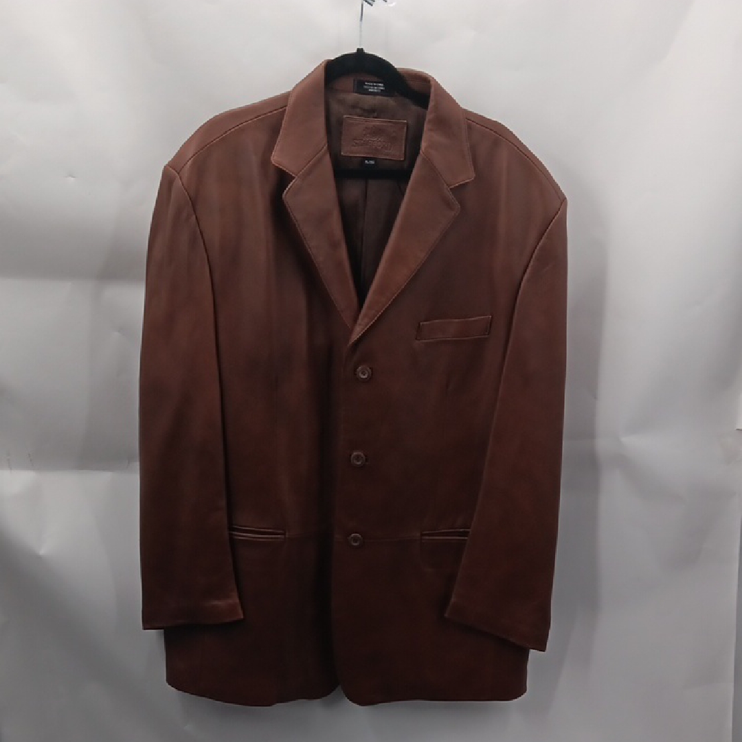 Stafford Tan Leather Jacket